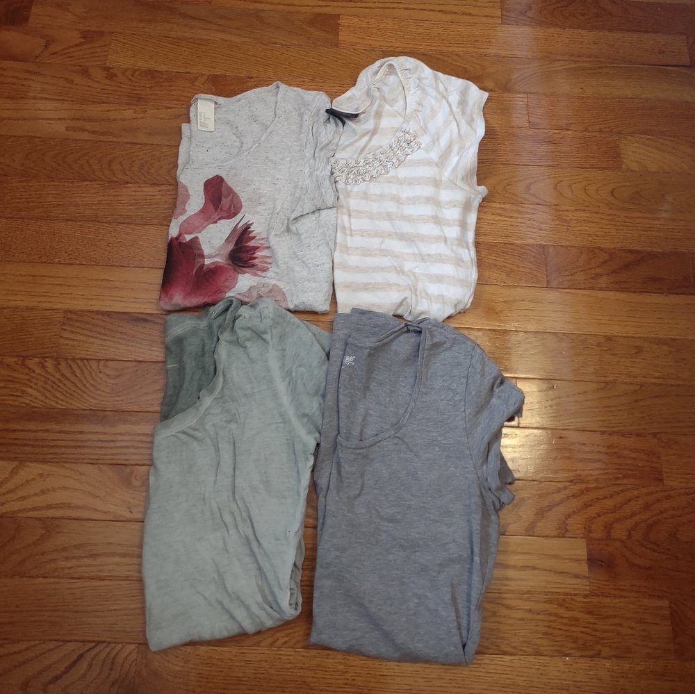 Bundle of maternity tees